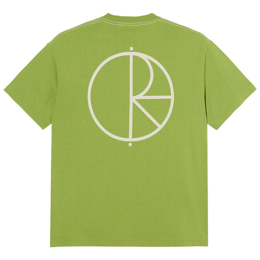 Polar Contrast T-Shirt Stroke Logo Peridot