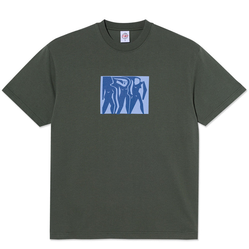 Polar Cut Outs T-Shirt Dark Olive