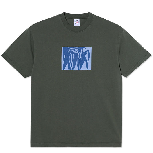 Polar Cut Outs T-Shirt Dark Olive