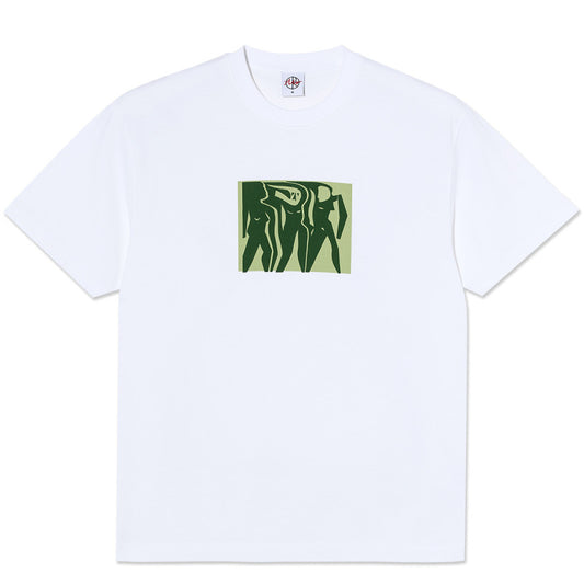Polar Cut Outs T-Shirt White