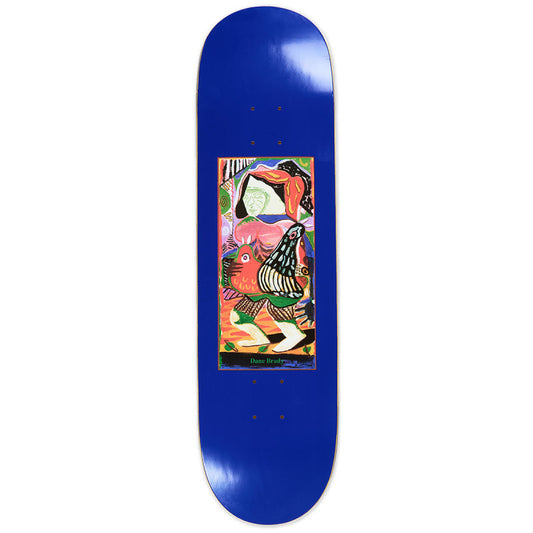 Polar Dane Brady Pigeons Skateboard Deck Purple 8.5