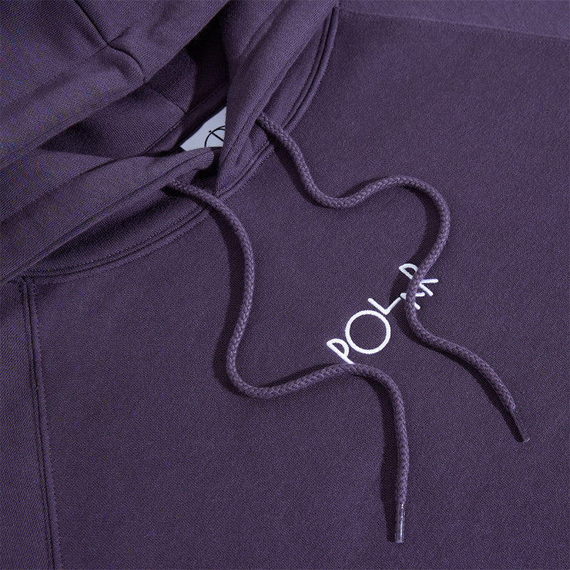 Polar Default Hooded Sweater Dark Violet