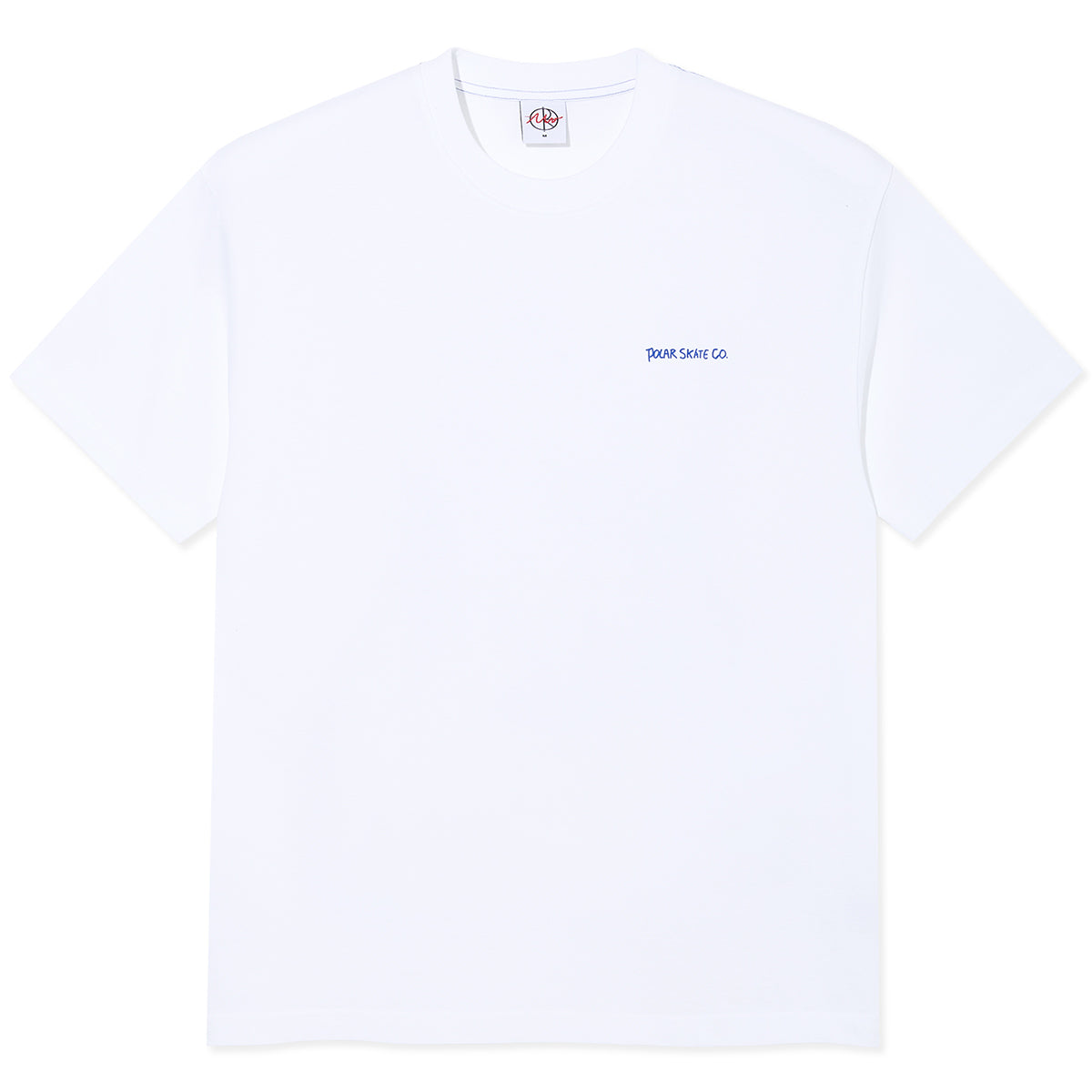 Polar Doodle Contrast T-shirt White/Ultramarine