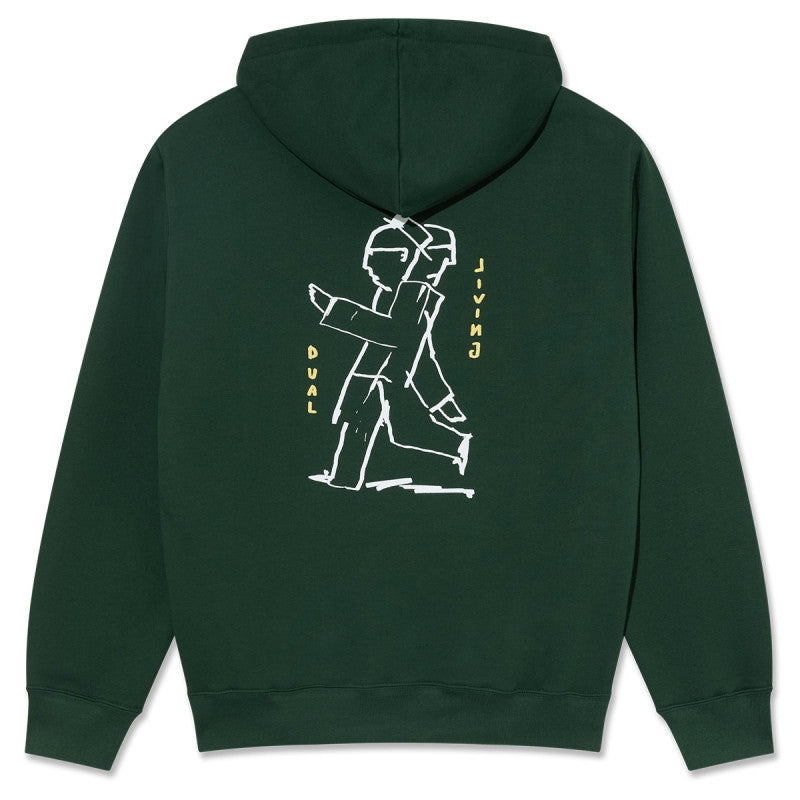 Polar Dual Living Dave Hoodie Dark Green