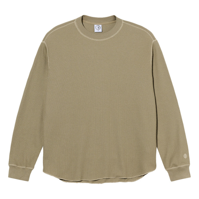 Polar Dylan Longsleeve T-Shirt Khaki Green/Taupe