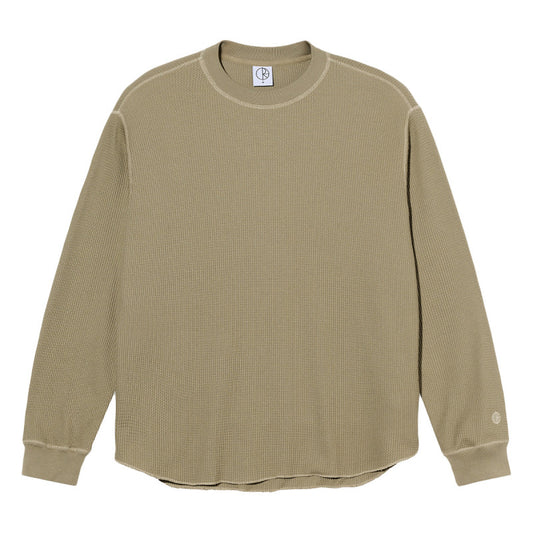 Polar Dylan Longsleeve T-Shirt Khaki Green/Taupe