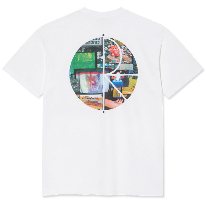 Polar Fill Logo Ourselves Collage T-Shirt White