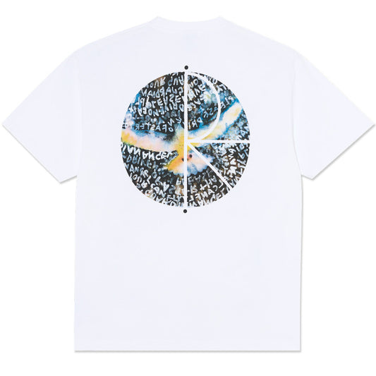 Polar Fill Logo Searching For Peace T-shirt White