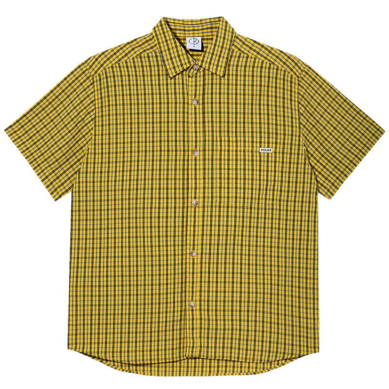 Polar Mitchell Shirt Lemon/Black