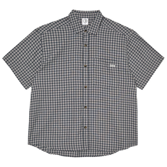 Polar Mitchell Shirt Petrol/Bordeaux