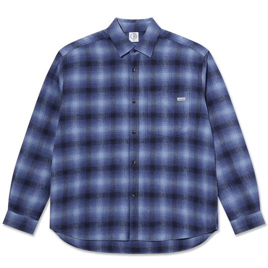Polar Mitchell Shirt Shadow Check Blue