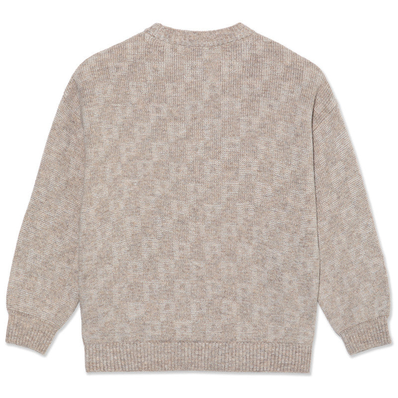Polar P Pattern George Sweater Sand