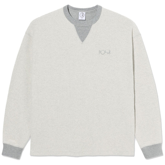 Polar Reversed Sweater Heather Grey