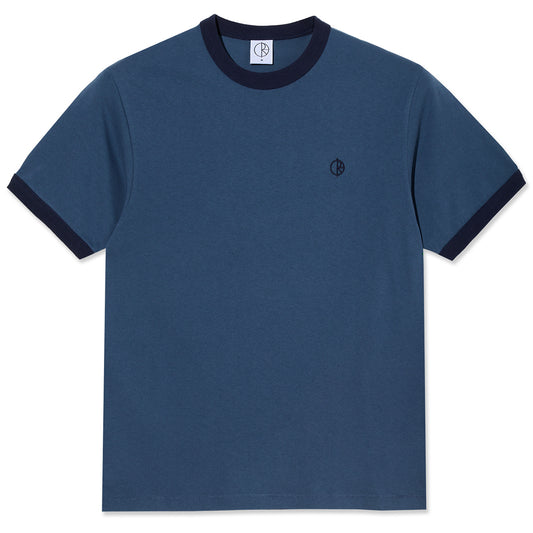 Polar Ringer T-shirt Grey Blue/Dark Blue