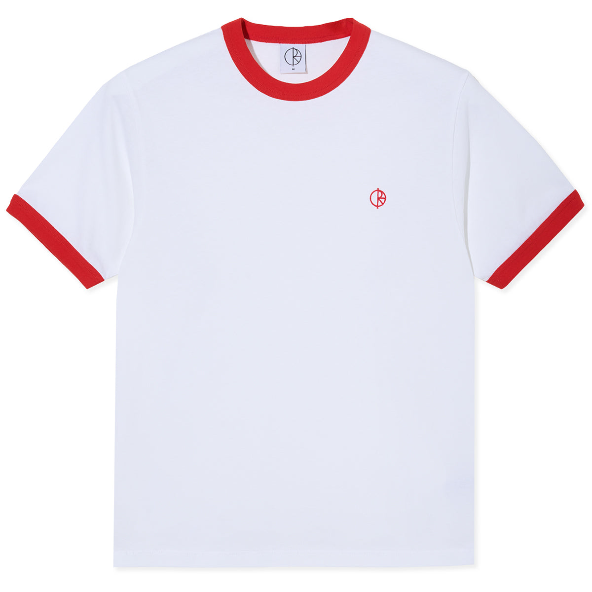 Polar Ringer T-shirt White/Red