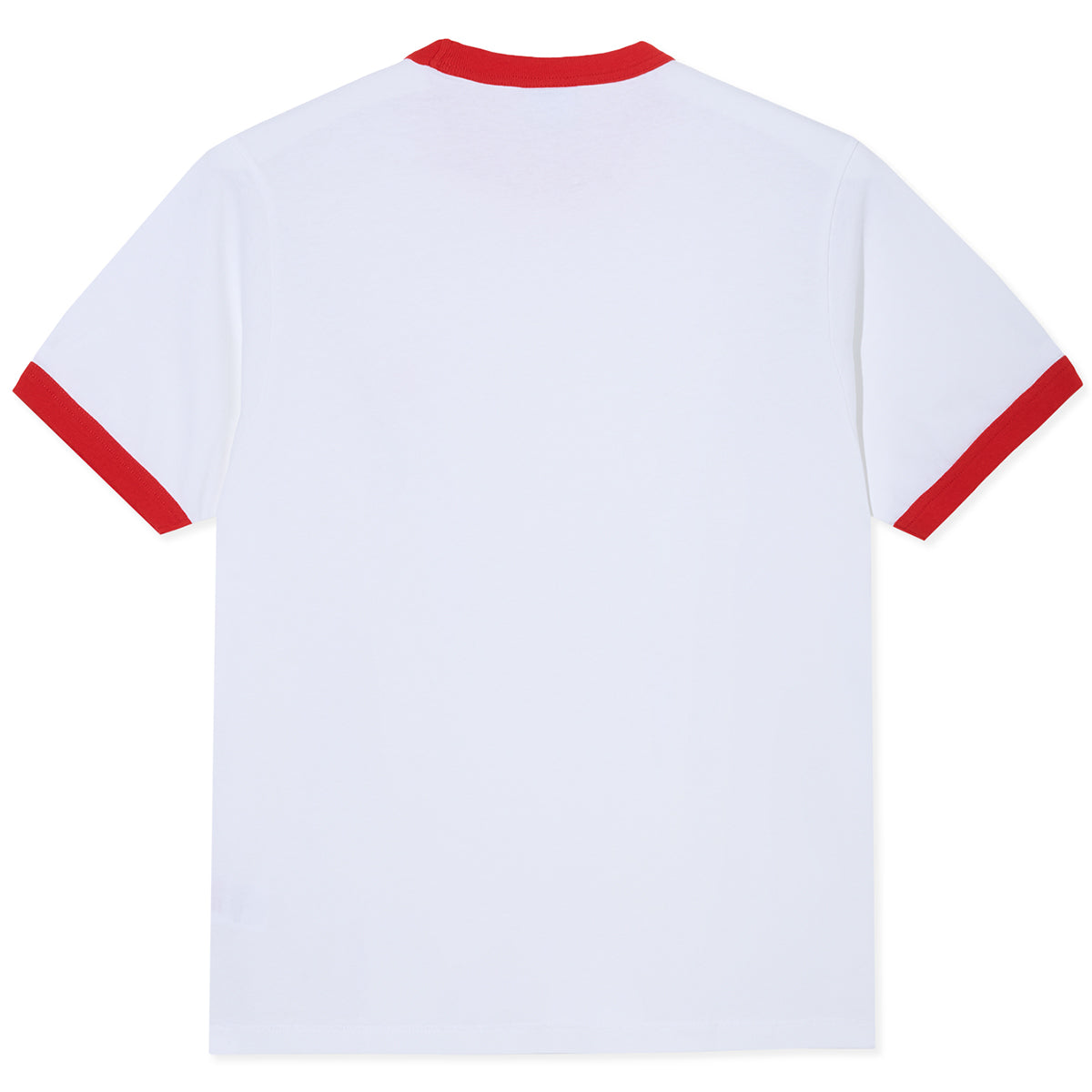 Polar Ringer T-shirt White/Red