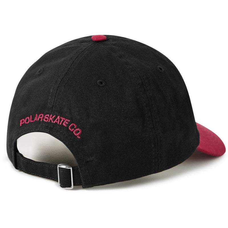 Polar Stroke Logo Sai Cap Black/Redcurrant