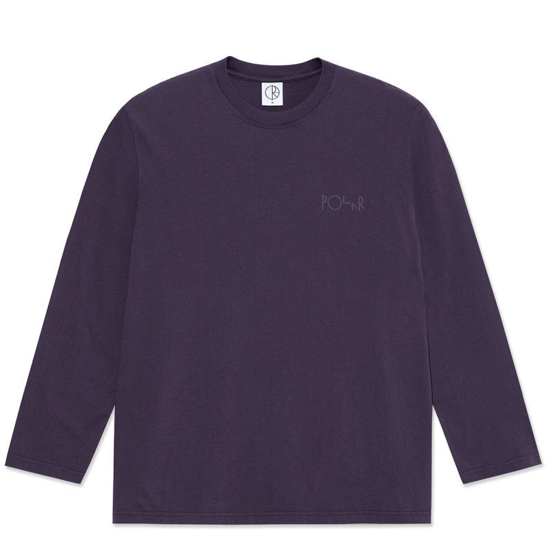 Polar Stroke Logo Steve Longsleeve T-shirt Dark Violet
