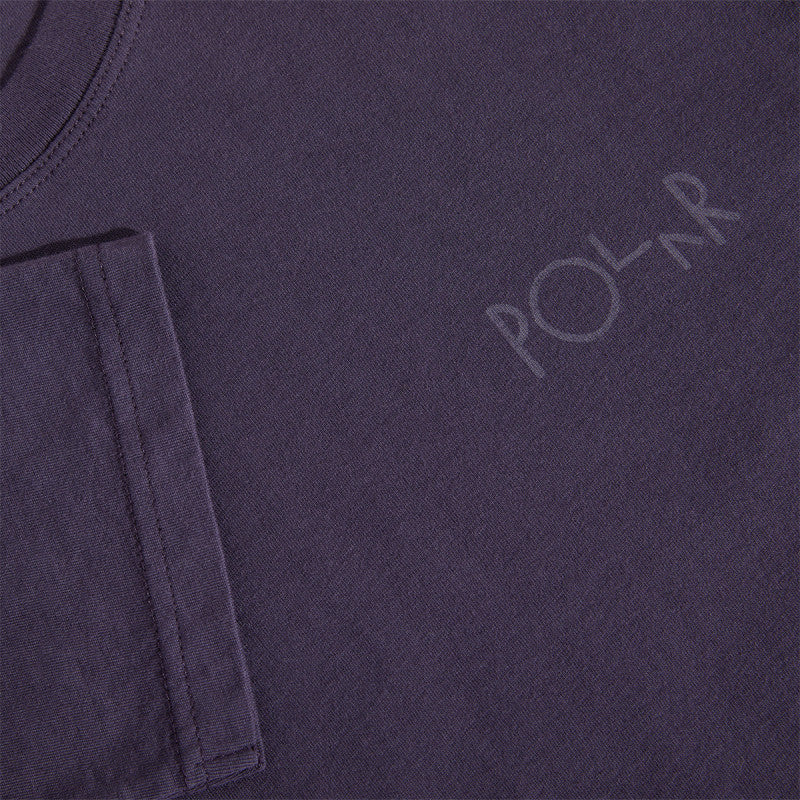 Polar Stroke Logo Steve Longsleeve T-shirt Dark Violet