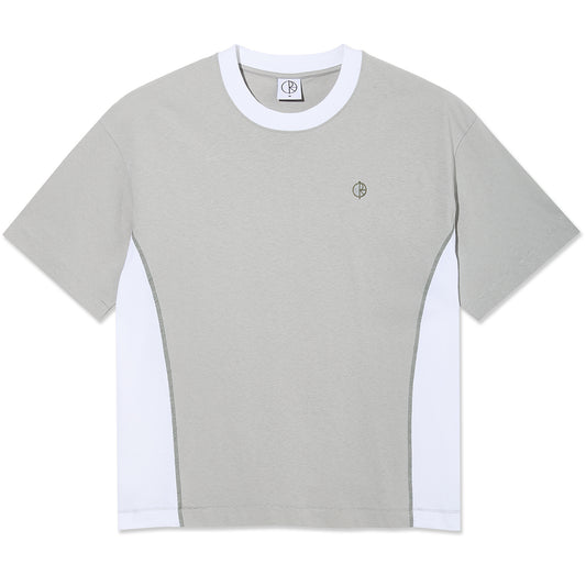 Polar Surf Panel T-shirt Silver/White