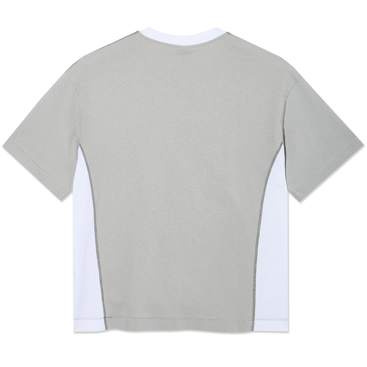 Polar Surf Panel T-shirt Silver/White