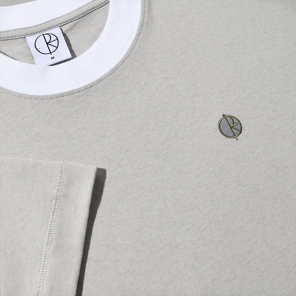 Polar Surf Panel T-shirt Silver/White