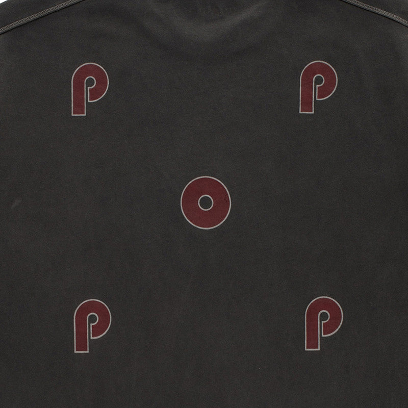 POP & Berghaus Logo T-Shirt Washed Black