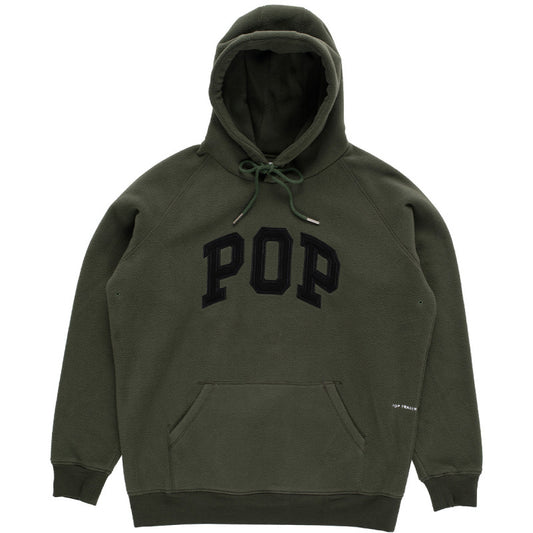 POP Arch Hooded Sweater Duffel Green