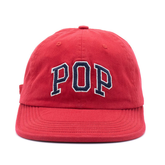 POP Arch Sixpanel Flexfoam Cap Goji Berry