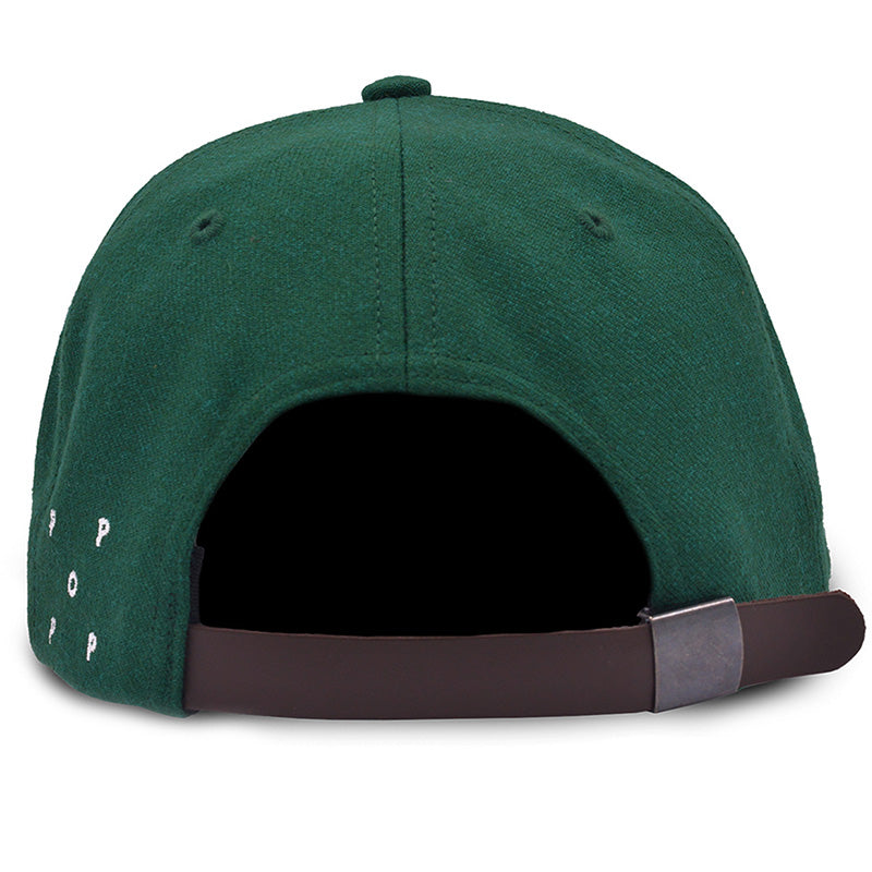 POP Dark Green Parra Sixpanel Hat Dark Green