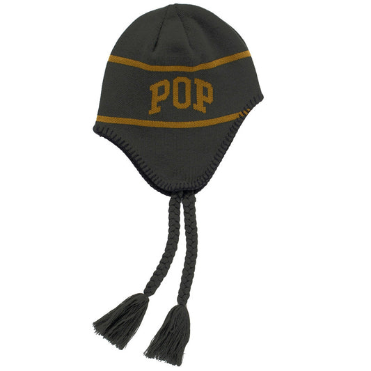 POP Earflap Beanie Duffel Green/Olive