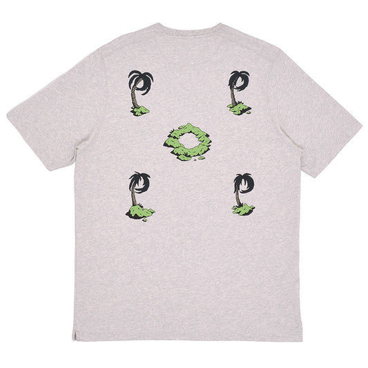 POP Floor Island T-Shirt Light Grey Heather