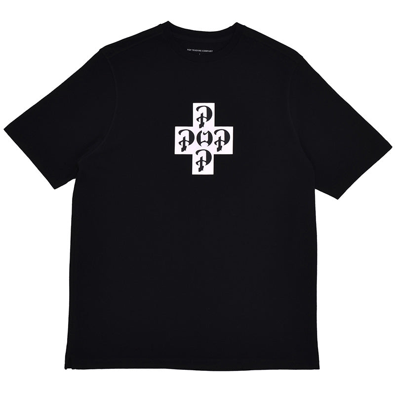 POP Godtown T-Shirt Black