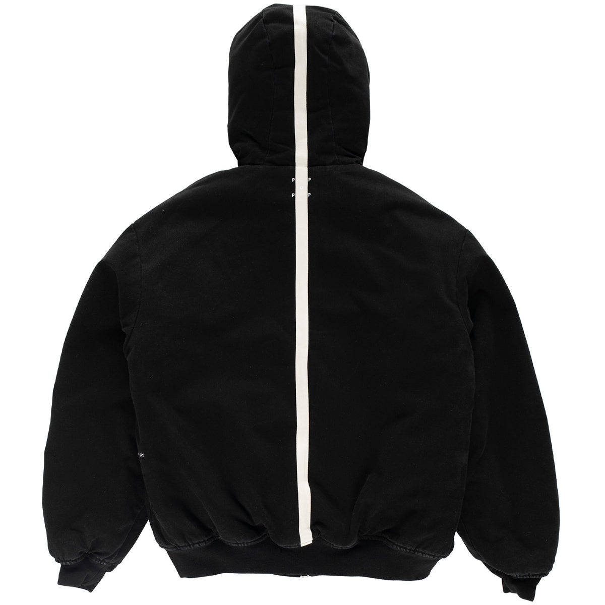 POP Hooded Flight Jacket Black