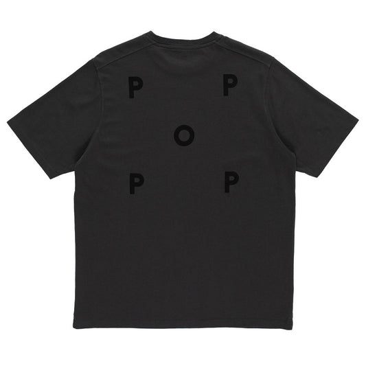 POP Logo T-Shirt Anthracite/Black