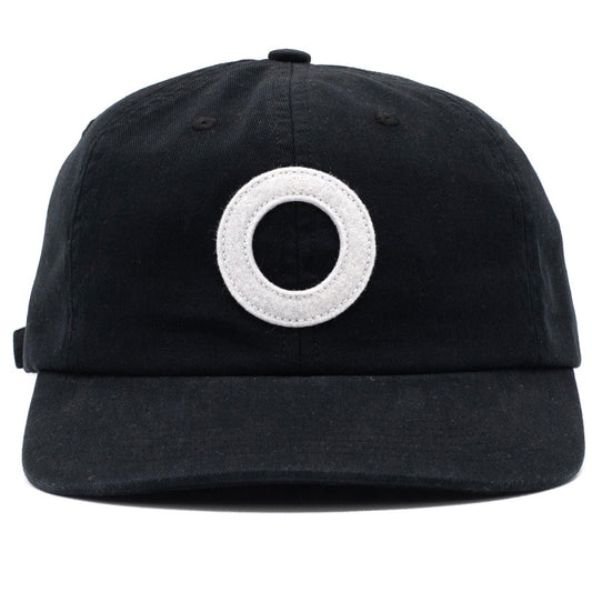 POP O' 6 Panel Hat Black/White