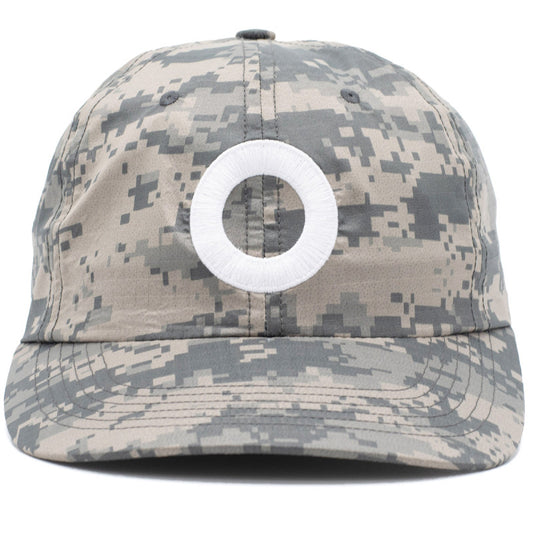 POP O Sixpanel Hat Camo/Charcoal
