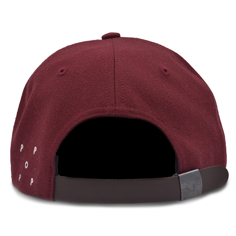 POP O Sixpanel Hat Fired Brick