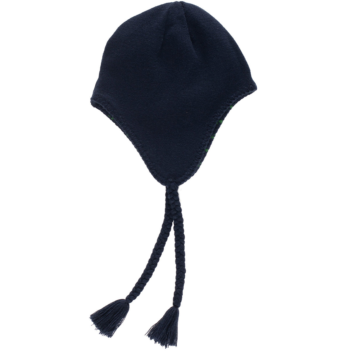 POP Reversible Earflap Beanie Navy/Juniper