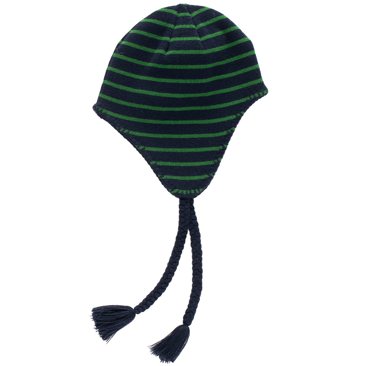 POP Reversible Earflap Beanie Navy/Juniper