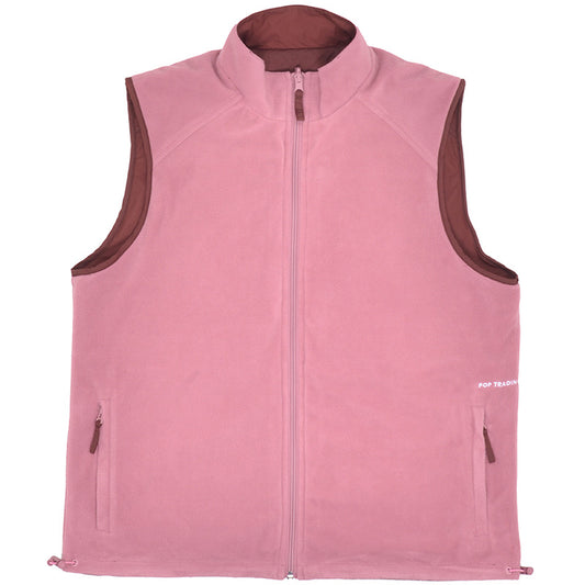POP Reversible Safari Vest Fired Brick/Mesa Rose