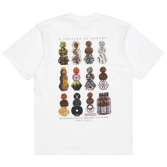 Quartersnacks Anniversary T-shirt White