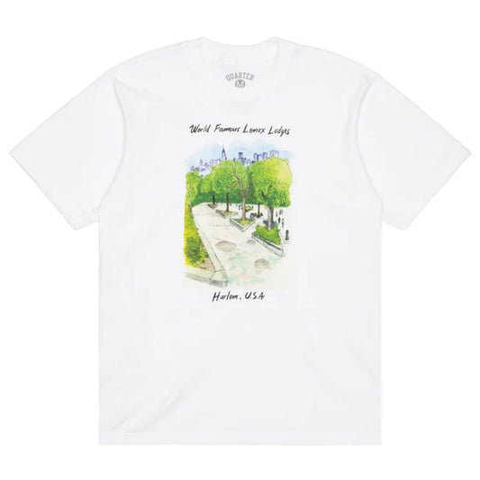 Quartersnacks Lenox T-shirt White