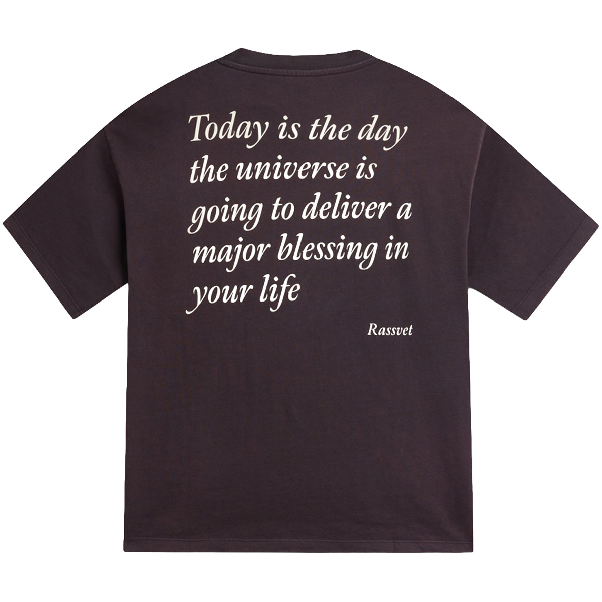 Rassvet Blessings T-Shirt Knit Brown