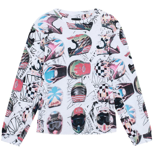 Rassvet Helmet Thermal Longsleeve T-Shirt Print