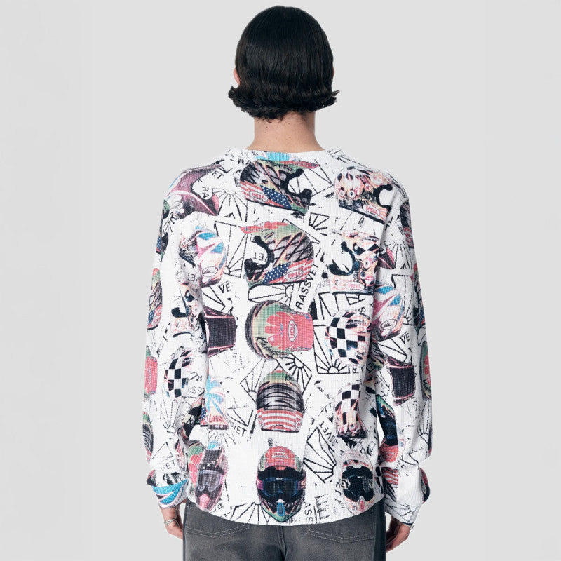 Rassvet Helmet Thermal Longsleeve T-Shirt Print