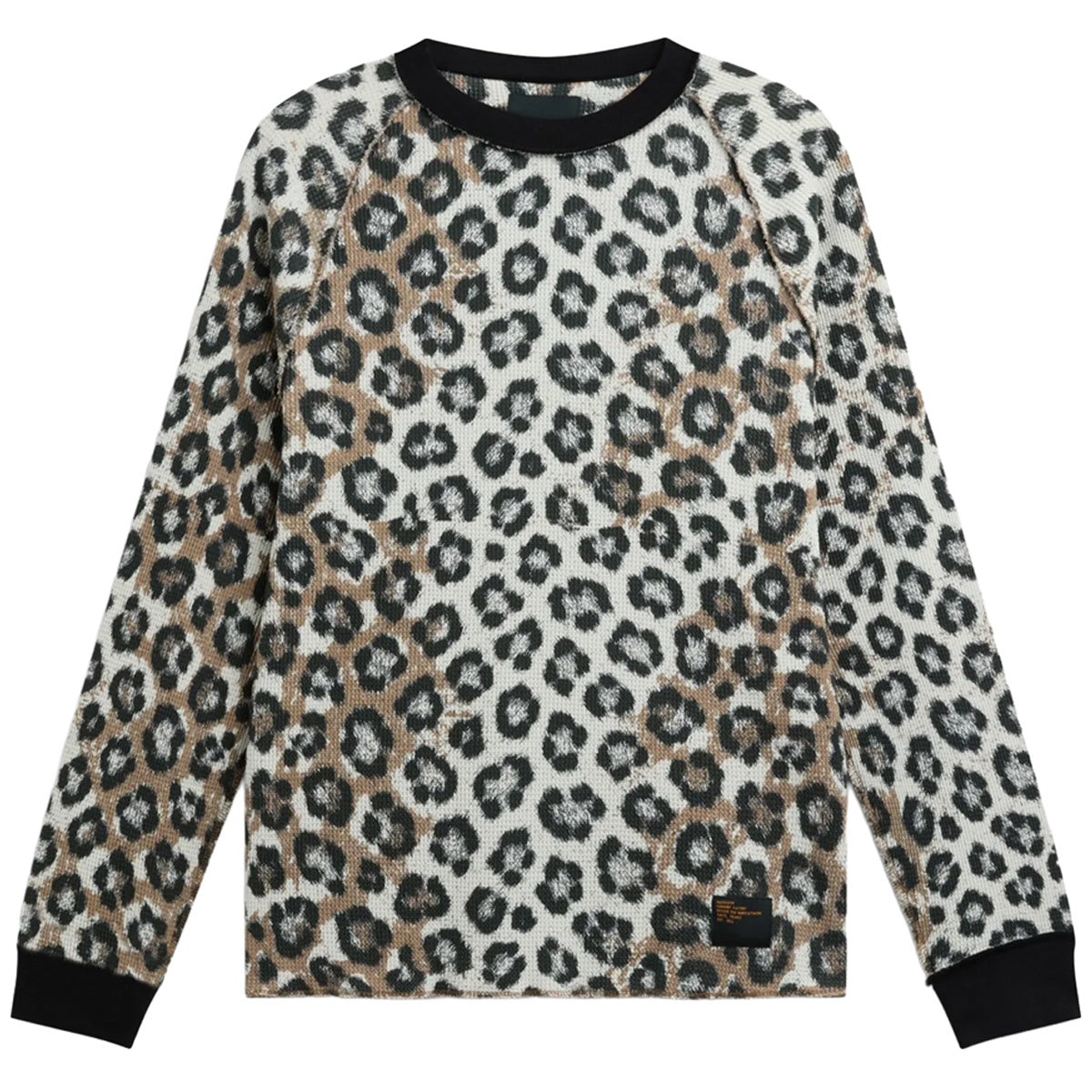 Rassvet Leopard Thermal Longsleeve T-Shirt Knit Leopard