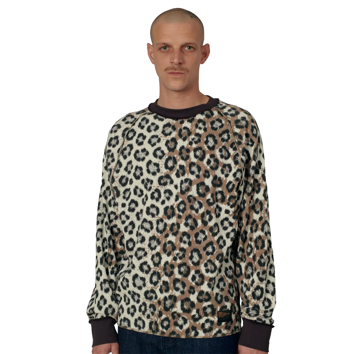 Rassvet Leopard Thermal Longsleeve T-Shirt Knit Leopard