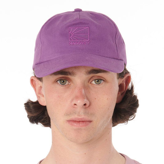 Rassvet Logo 5-Panel Woven Cap Purple