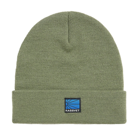 Rassvet Logo Beanie Knit Green